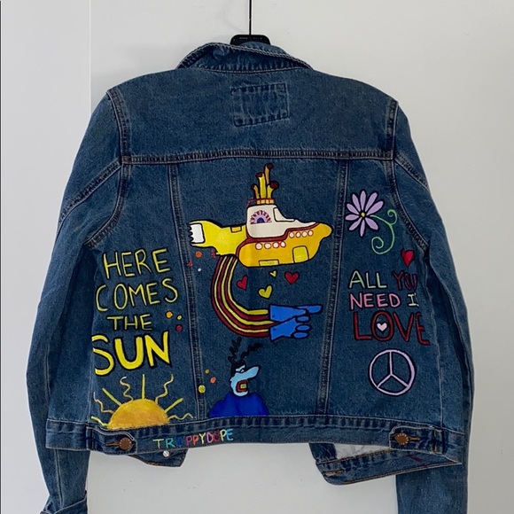 Beatles Denim Jacket - Picture 2 of 2